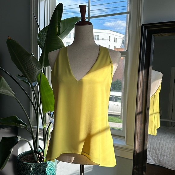 BCBG lime green-yellow camisole - Picture 2 of 3
